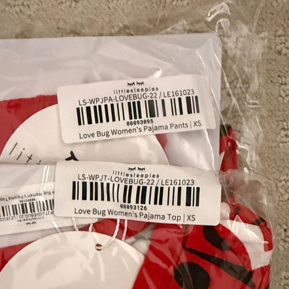 Little Sleepies Ladybug Women's Pajama Set